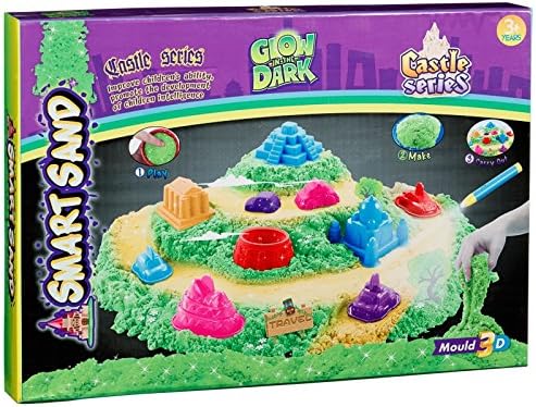 Smart Sand Glow in the Dark Castle Series