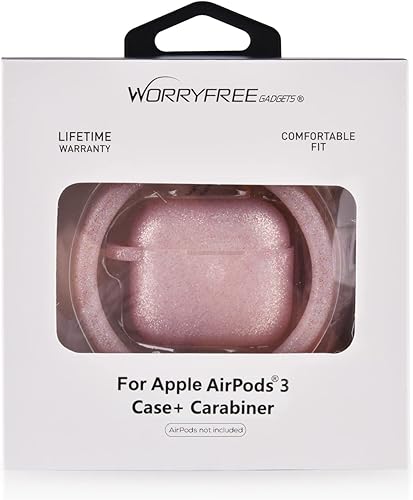 Miniatura 7 de Worryfree Gadgets Funda compatible con Apple Airpods de 3 generación de 3 generación funda de silicona para auriculares para mujeres y niñas funda