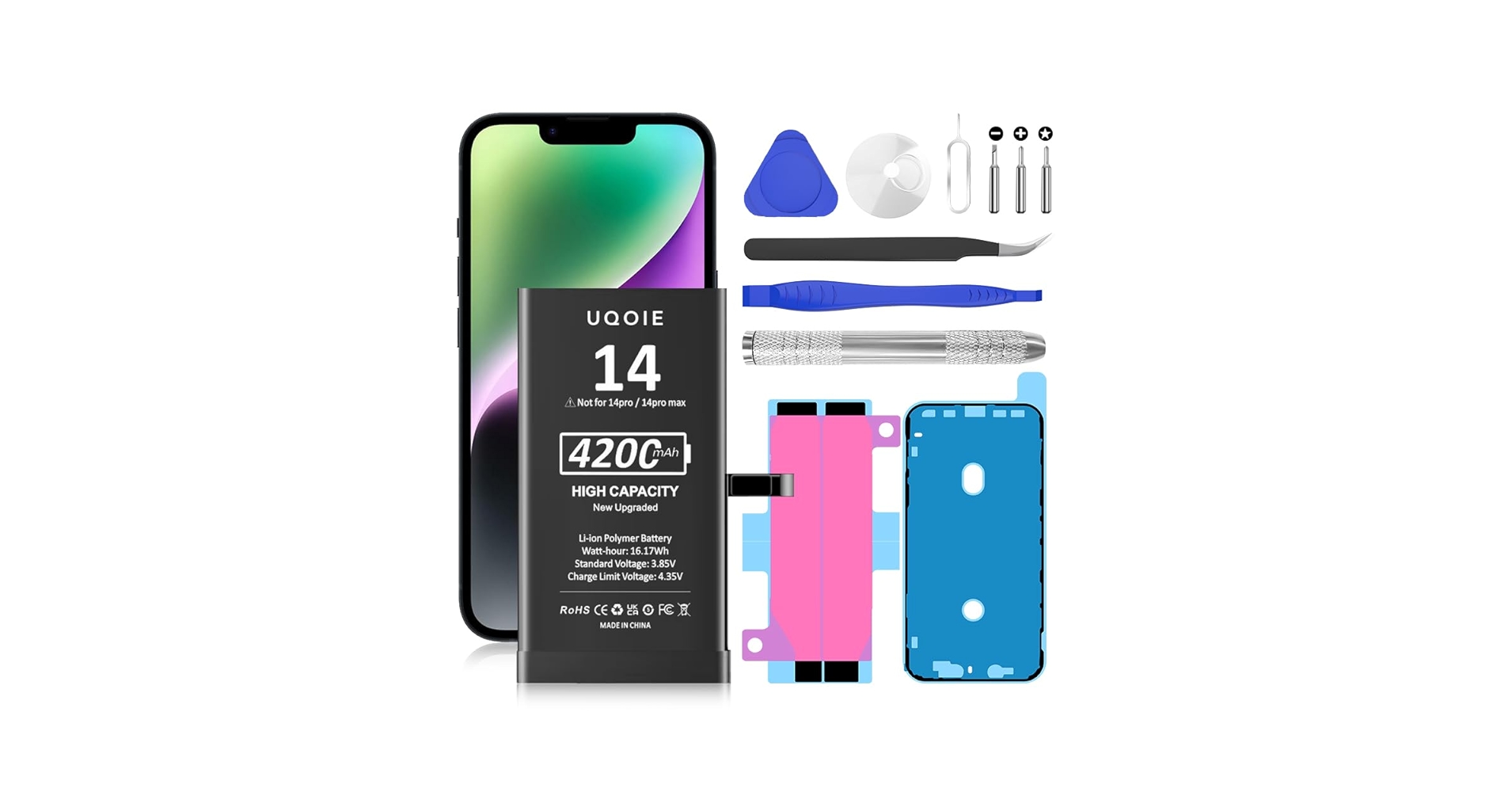 iPhone 14 128GB ミッドナイト バッテリー100％ Apple iPhone 14 128GB Midnight (Unlocked) For Any Carrier