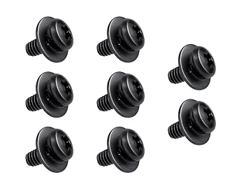 Universal VESA Mount Screw Kit - M4 10mm Screws & Washers - 8 Pcs | Screws & Washers for 75x75 / 100x100 TV & Monitor Wall Mounts