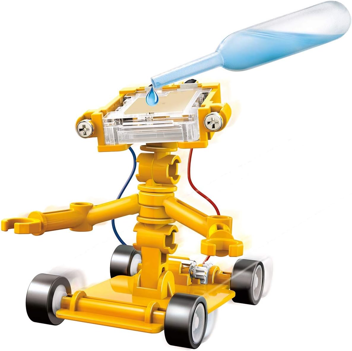 4M Green Science Salt Water Powered Robot Kit - Green Energy Robotics STEM Toys Educational Gift for Kids & Teens, Girls & Boys , Brown : Toys & Games