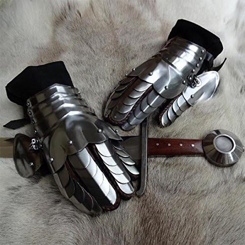 NauticalMart Medieval Articulated Gauntlets - 16 Gauge Steel