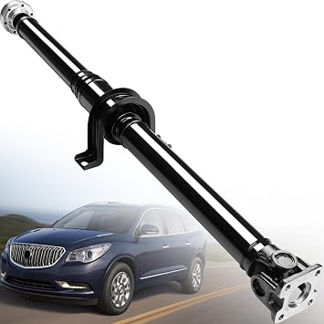 Rear Drive Shaft Prop DriveShaft Assembly Fit for 2009-2011 Chevrolet Traverse| 2007-2011 GMC Acadia| Buick Enclave| Saturn Outlook, V6 3.6L, AWD Replace# 25995545, 25995544