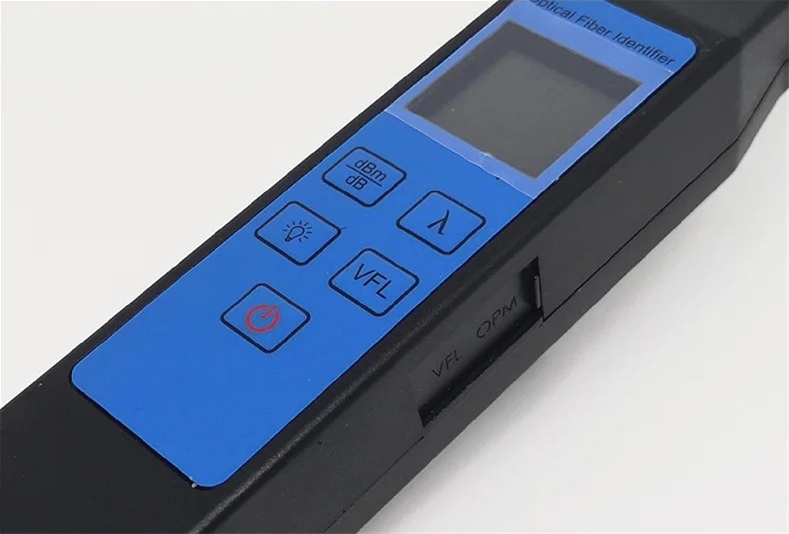 Tester per fibra ottica, Rilevatore di traffico del tester cavo in fibra ottica identificatore in tensione con misuratore potenza Localizzatore visivo guasti 10mw VFL