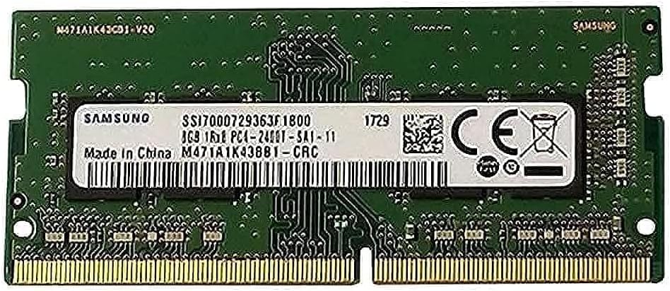 Samsung 8GB DDR4 PC4-19200, 2400MHz, 260 PIN SODIMM, 1Rx8 Single Rank CL 17, 1.2V, RAM Memory Module