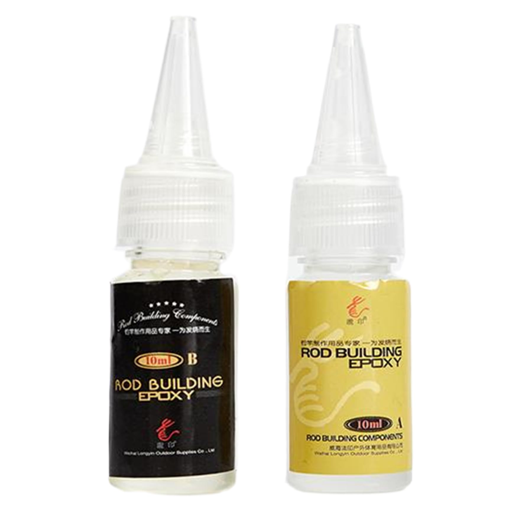 Riparazione delle canne da pesca, Colla epossidica transparente da 10 ml per canna da pesca