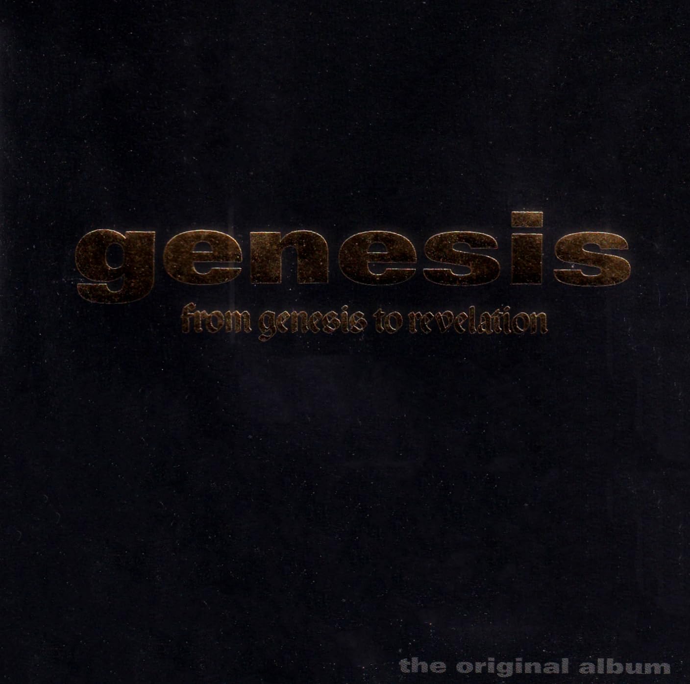 genesis from genesis to revelation cd