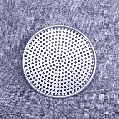 Pizza Pan Plate Hole Home Even Heating Mold Kitchen Tools Perforated Accessories Bakeware Baking und Aluminum Nonstick Tray(8)