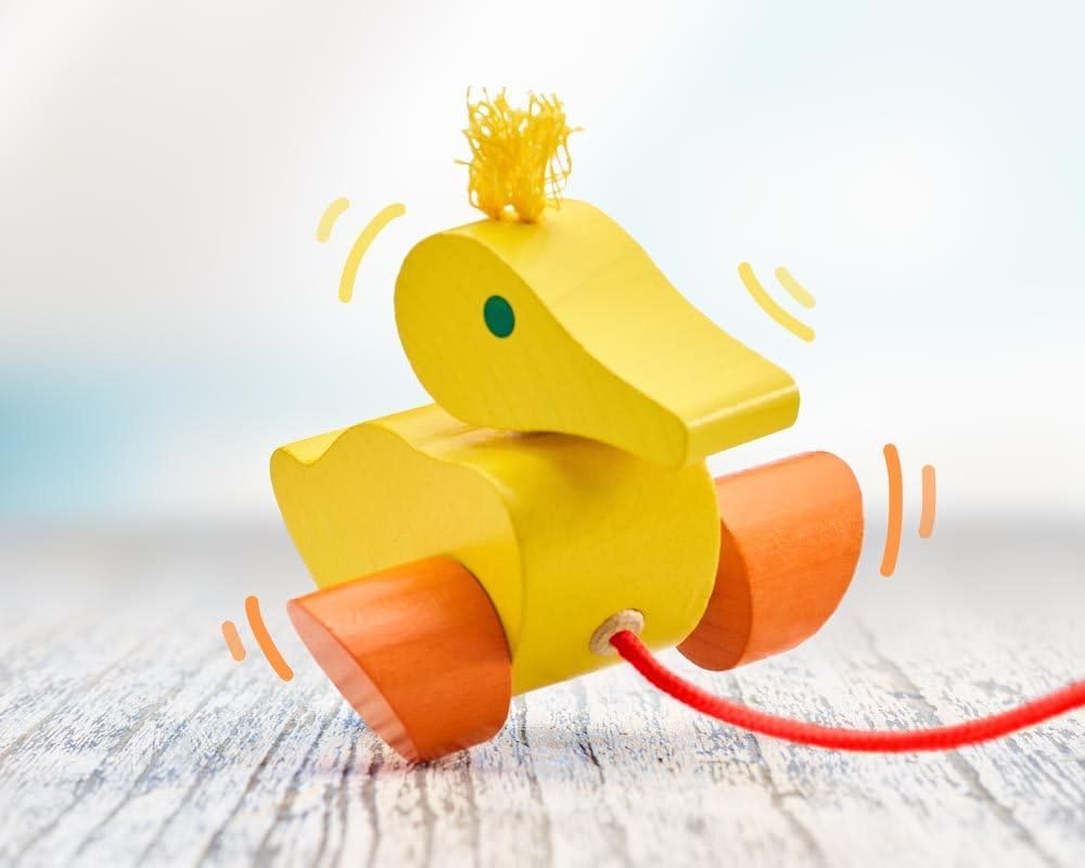 Selecta 62001 Pull Down Duck Karla, 10 cm