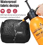 Shoulder Camera Bag Cwatcun Water Resistant Sling Camera Bag for Nikon Canon Sony Pentax Olympus Panasonic Samsung & Many More SLR DSLR and Photography Accessories (Small, 1.0 Black)