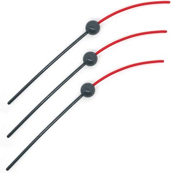 Replacement Wands for Cats Meow Motorized Cat Toy, Electronic Motion Cat Toys Mouse Tail Refills, Pack of 3