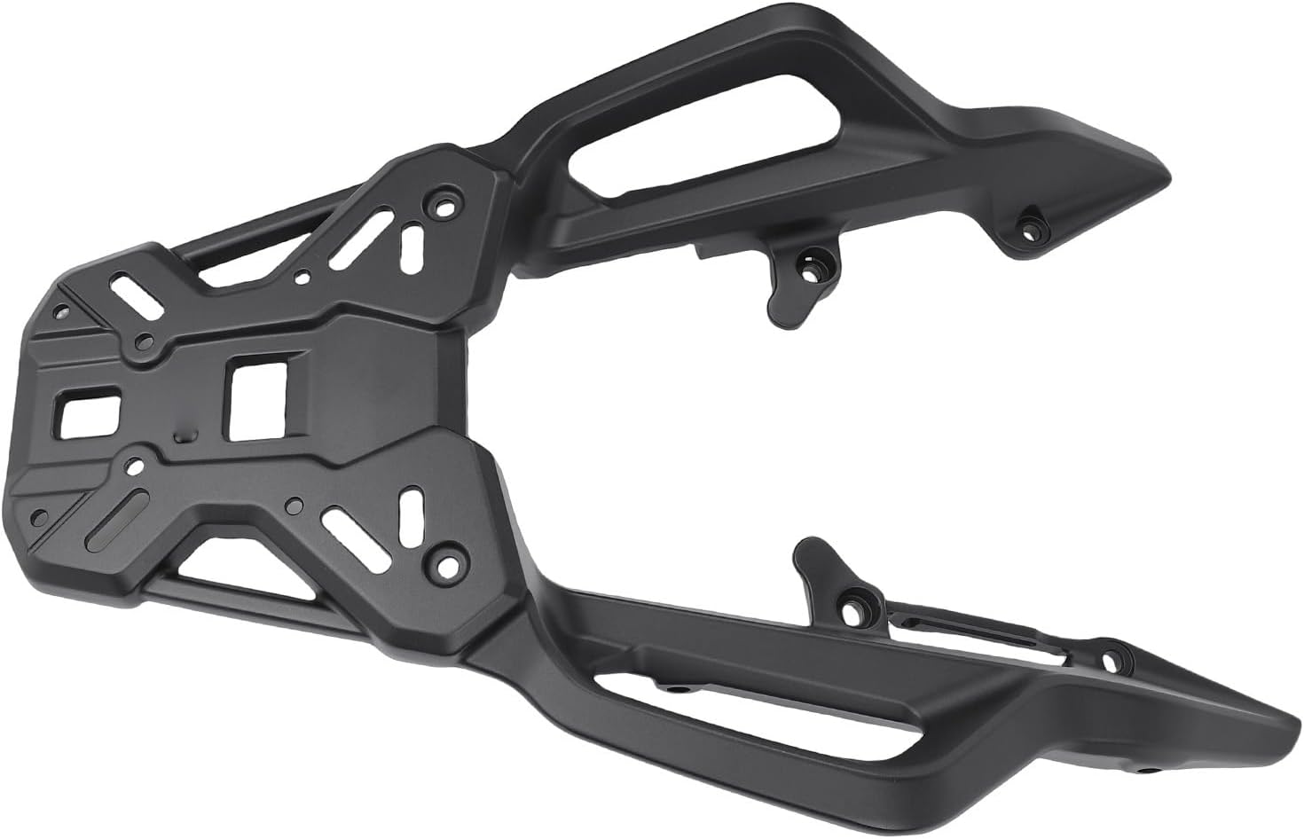 Rear Luggage Rack, Aluminum Alloy Construction Heavy Duty Load Bearing Cargo Carrier, Luggage Storage Rack with Storage Bag for 2016 to 2025