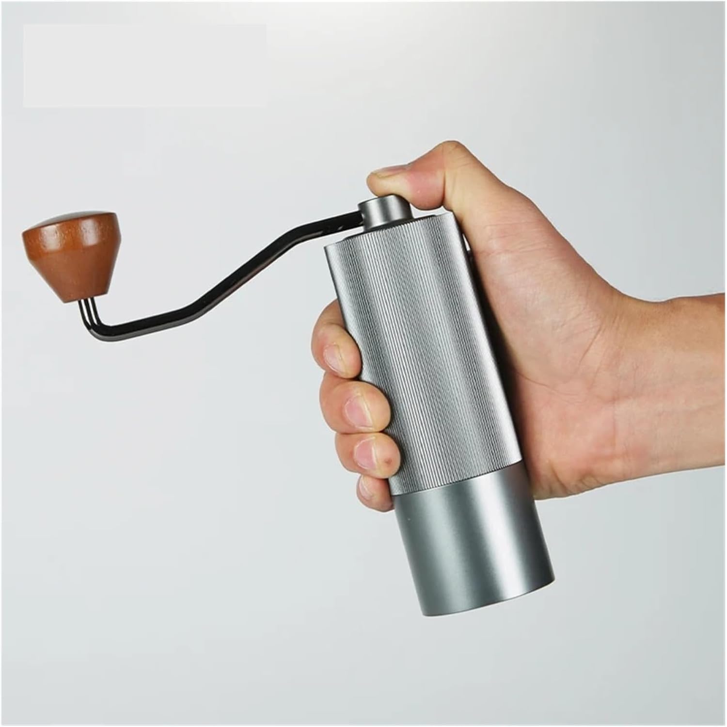 Manual Coffee Grinder 304 Stainless Steel Burr Grinders Kitchen Tool Grinders Coffee Milling Machine(Golden)