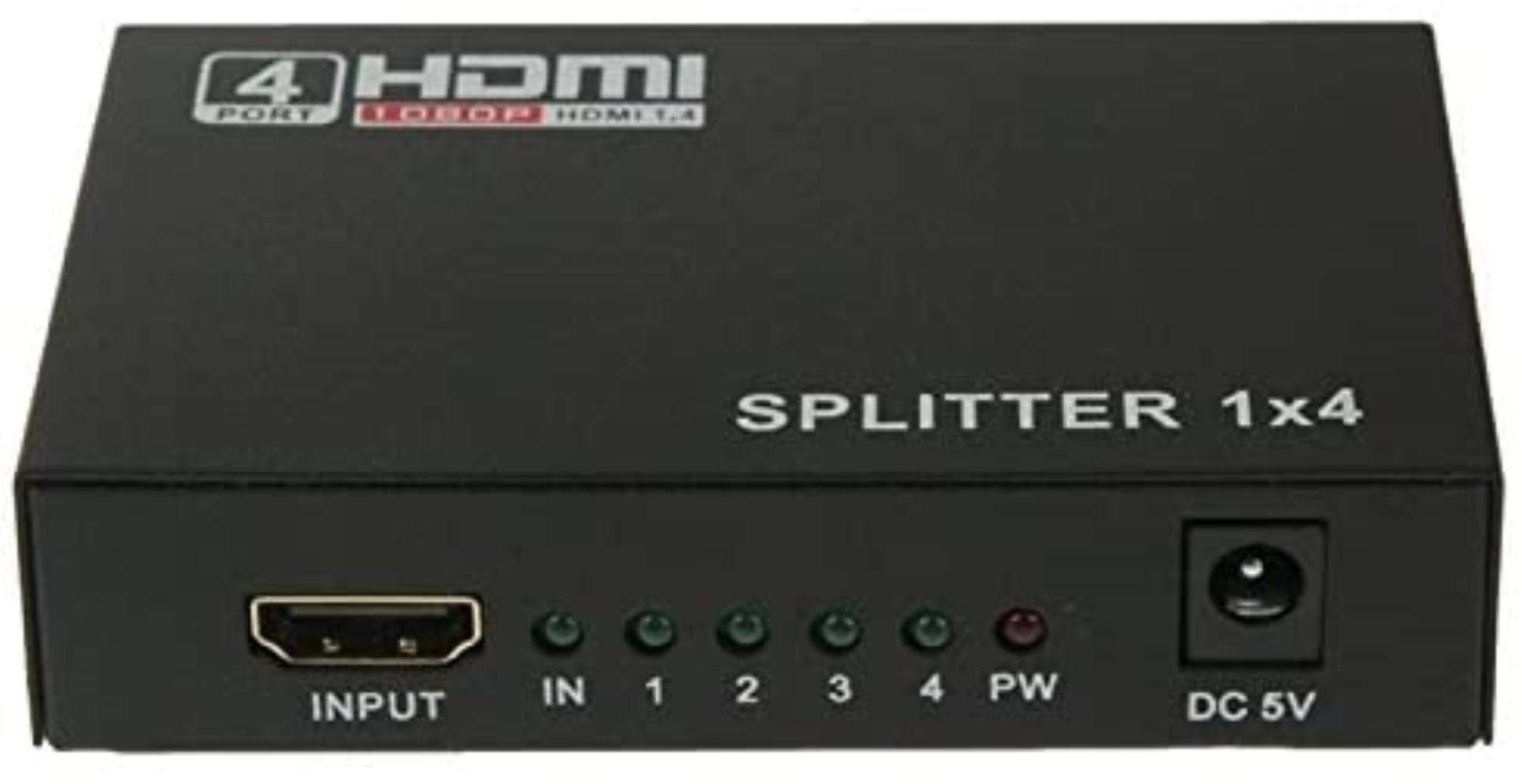 Câbles HDMI, Mini HD 1080P HDMI 1x4 V1.4 Splitter for HDTV/STB/DVD/projecteur/DVR