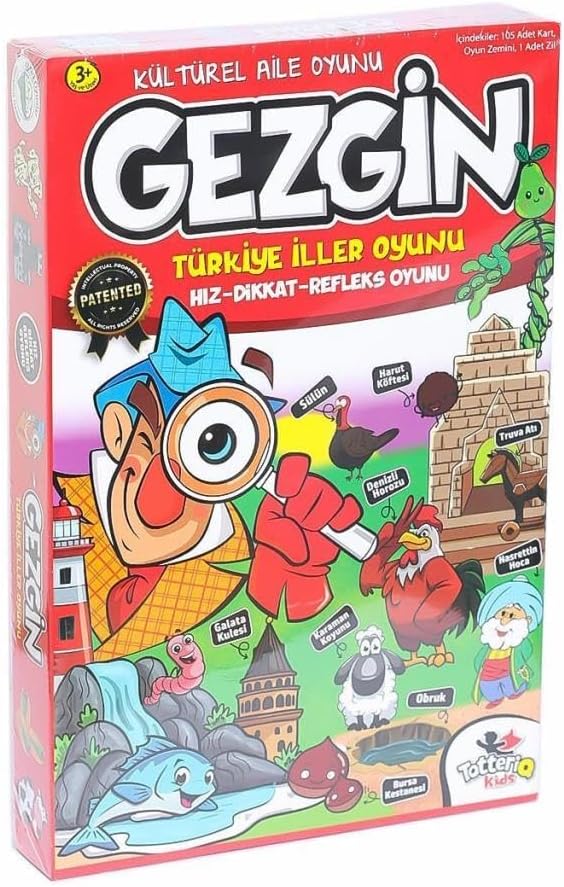 Nessiworld 2290 Gezgin Türkiye İller Oyunu -Tottreiq