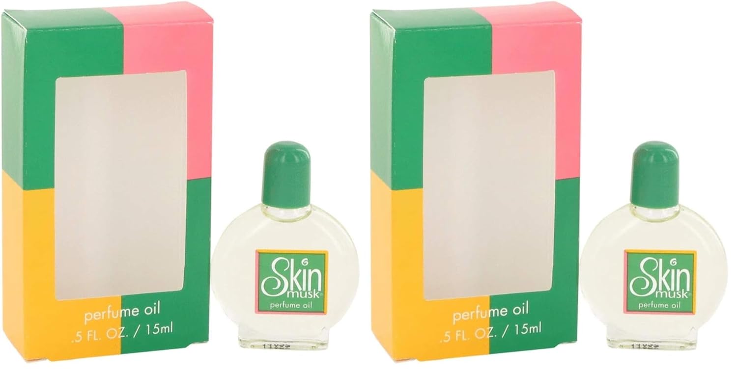 Prince Matchabelli Skin Musk For Women. Skin Oil 0.5 Oz /15 Ml. (Pack of 2)