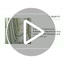 Image of Tranquebar Curtain Co. 100% Blackout Curtains, Complete Darkening Lining (Polyester), Green Butterflies & Floral Print, Cotton Blackout Curtains 7 Feet Long, BackTabs, Titli (213 cm) - 1 Piece