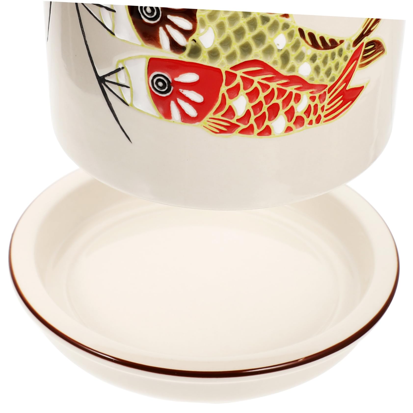 Porte-ustensiles De Cuisine Céramique Support à Couverts Avec Égouttoir Pour Et Cuillères Rangement Pratique Et Élégant Pour Comptoir De Cuisine