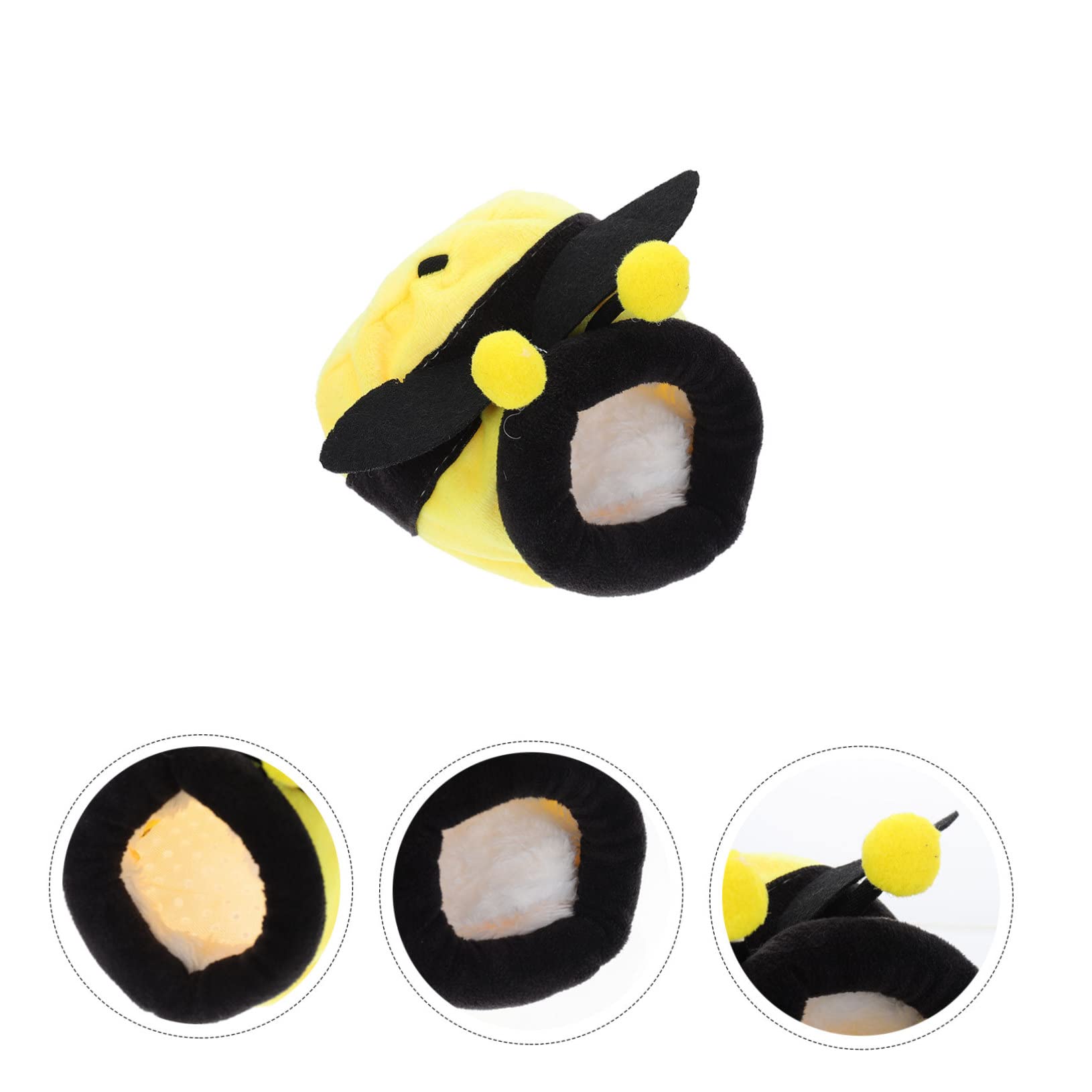 POPETPOP 5piezas Cama Aislante para Hámster y Mascotas Pequeñas Nido De Fleece y para Cobayas y Erizos Diseño De Invierno Color para Pequeños Roedores