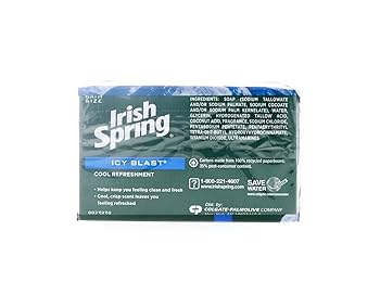 IRISH SPRING 石鹸18個 Amazon.com : Icy Blast Deodorant Soap By Irish Spring 3.75oz