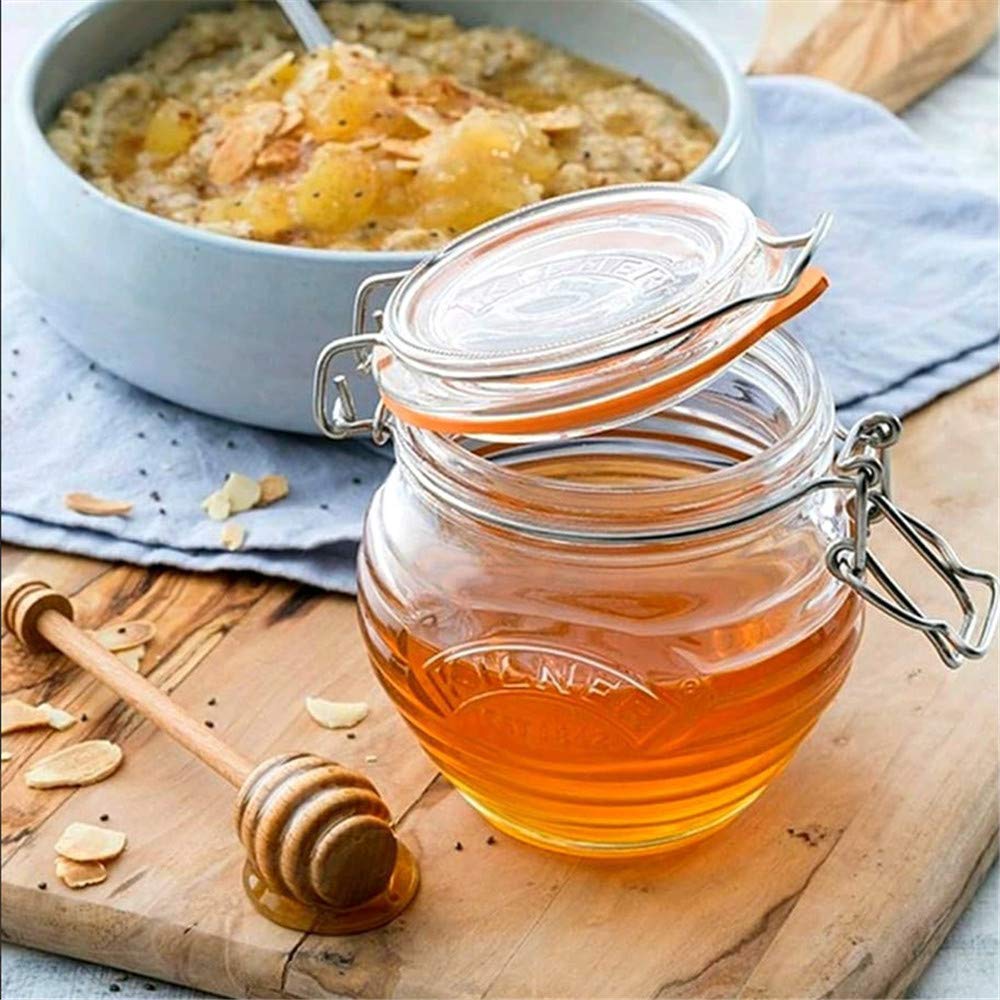 Amazon｜tonntyann ハニーポット はちみつ容器 蜂蜜 食品 密封瓶 保存