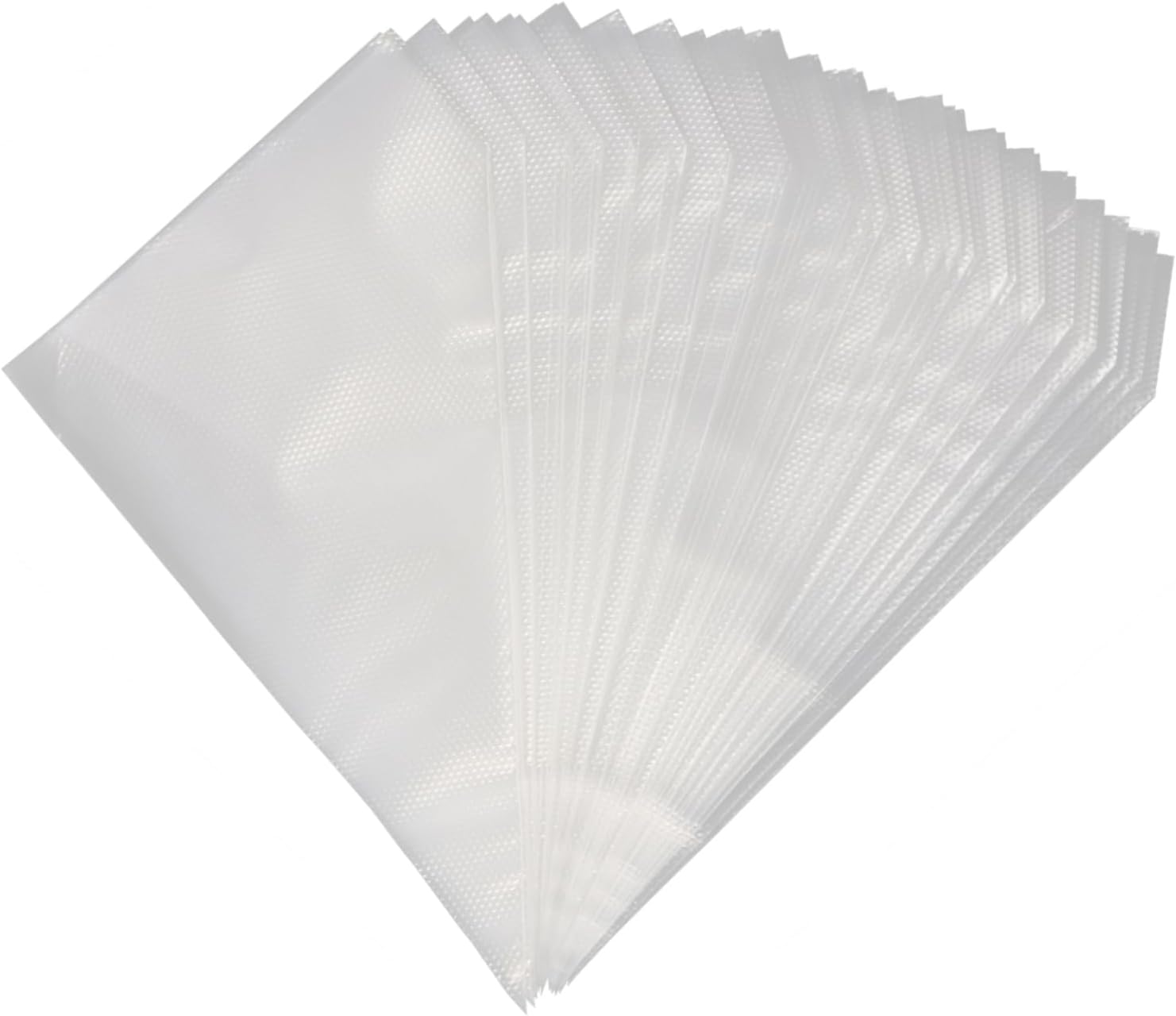 100Pcs Disposable Plastic Icing Bags for Cake Decoration and DIY Food