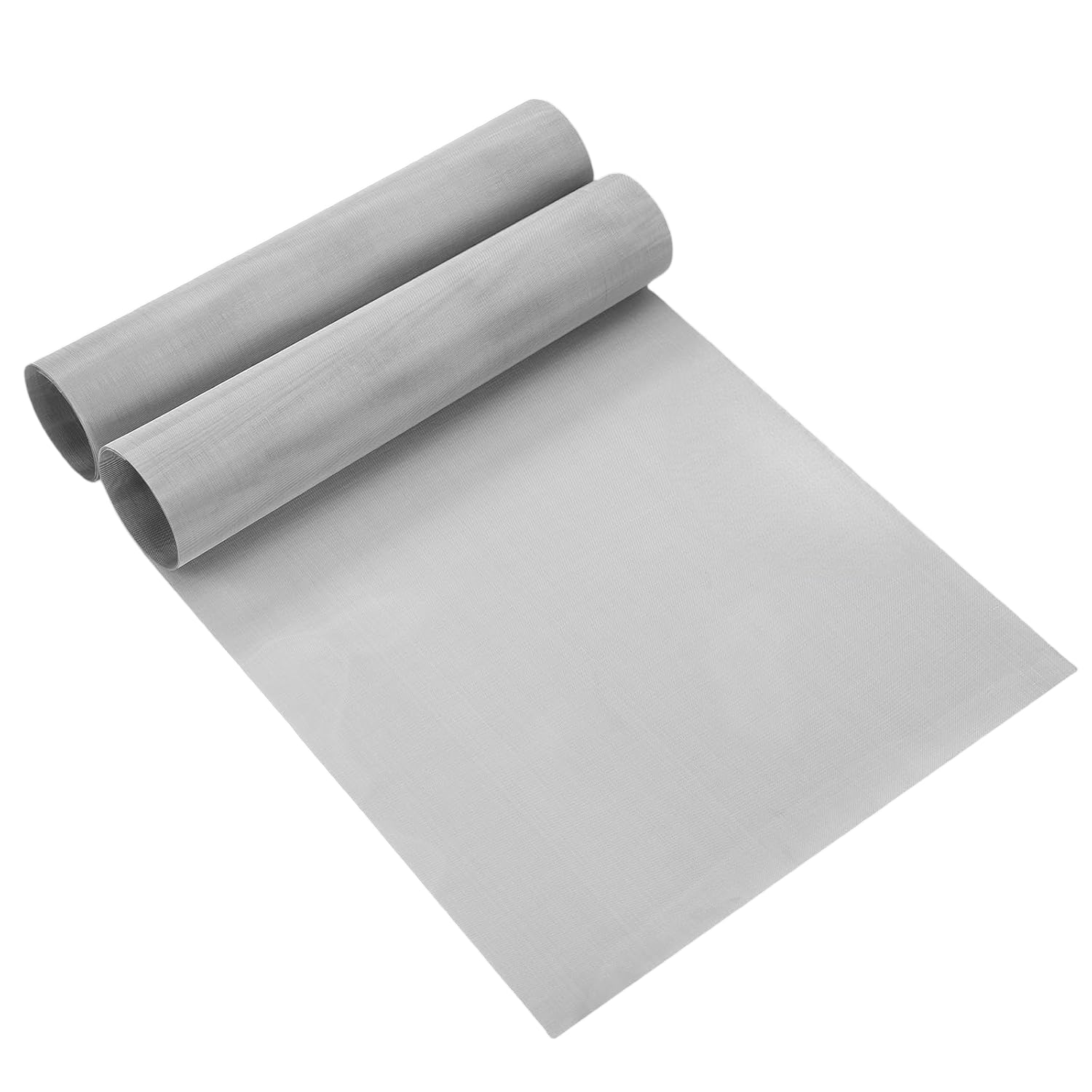 2 Pcs Stainless Steel 60 Mesh Woven Wire Mesh Roll | 16 x 50 Inch (40.6 x 127 cm) SS Screen | Rust Resistant Metal for DIY Projects, Vent Cover, Garden, Floor Drain, Filtration & Repair-image-22