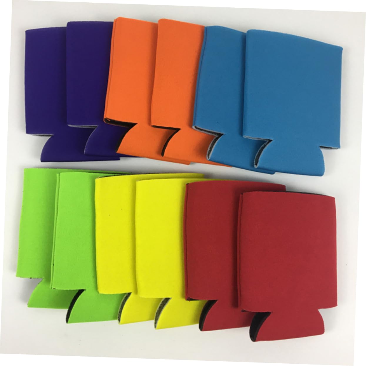 Happyyami 36piezas Funda Térmica Para Latas De Cerveza y Bebidas De Aislamiento Térmico Vibrantes Para Fiestas y Eventos
