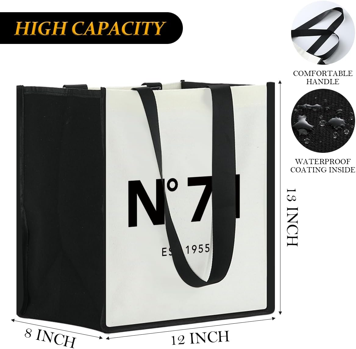 Birthday Gifts for Her Canvas Tote Bag Shopping Bags-2026 image 4