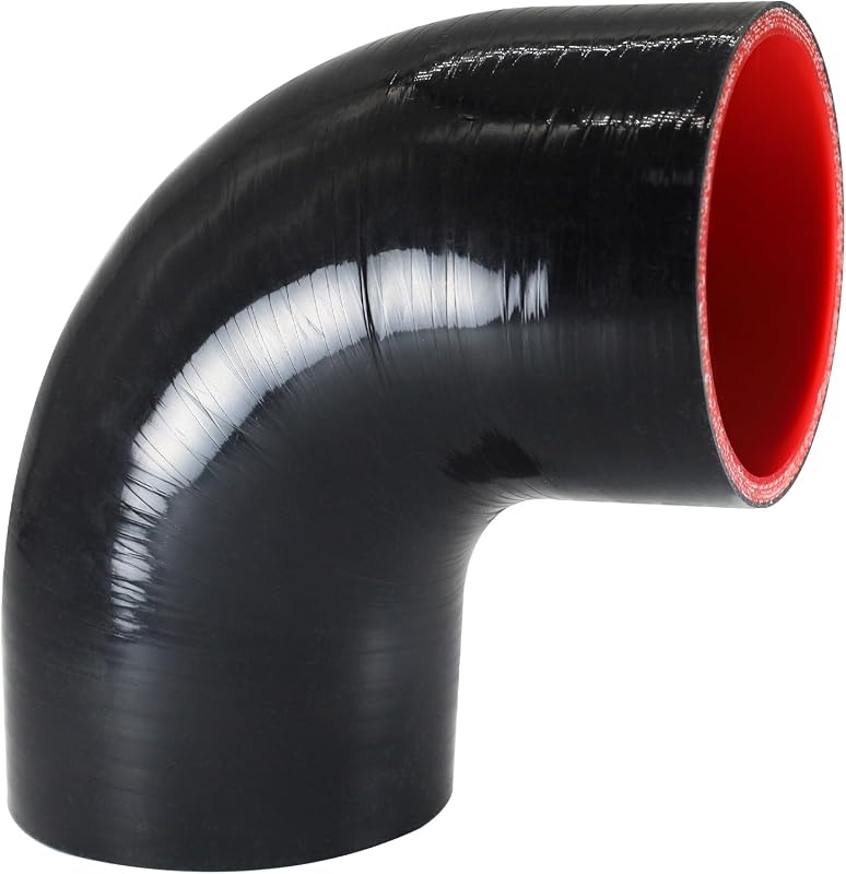 Mangote de Silicone em Cotovelo 90° Tyeioms ID 3" para Turbo, Intercooler e Admissão – 1 unidade