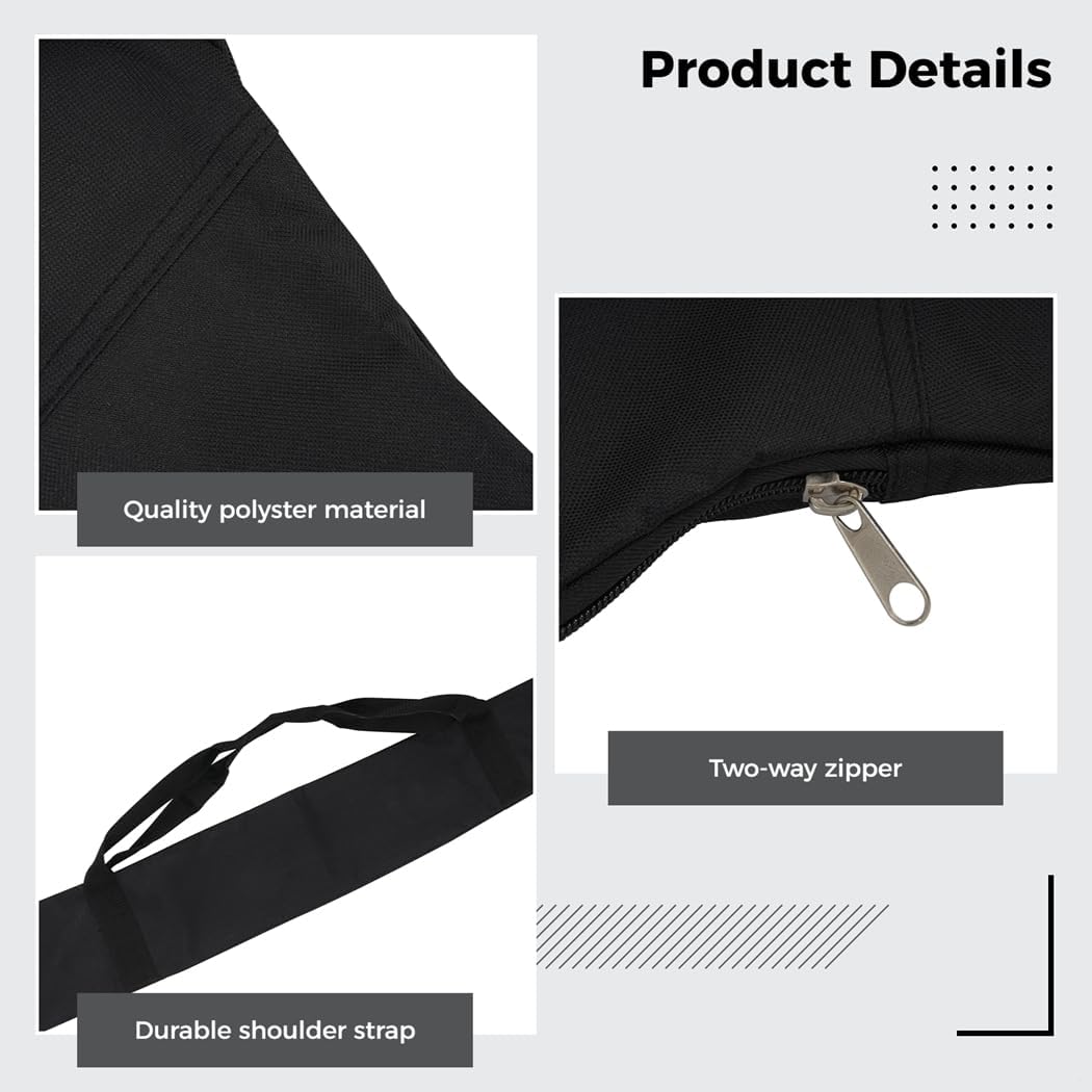 Hockey Stick Travel Bag, 57 X 13 Inch Field & Ice Hockey Storage Bag With Dual Shoulder Straps