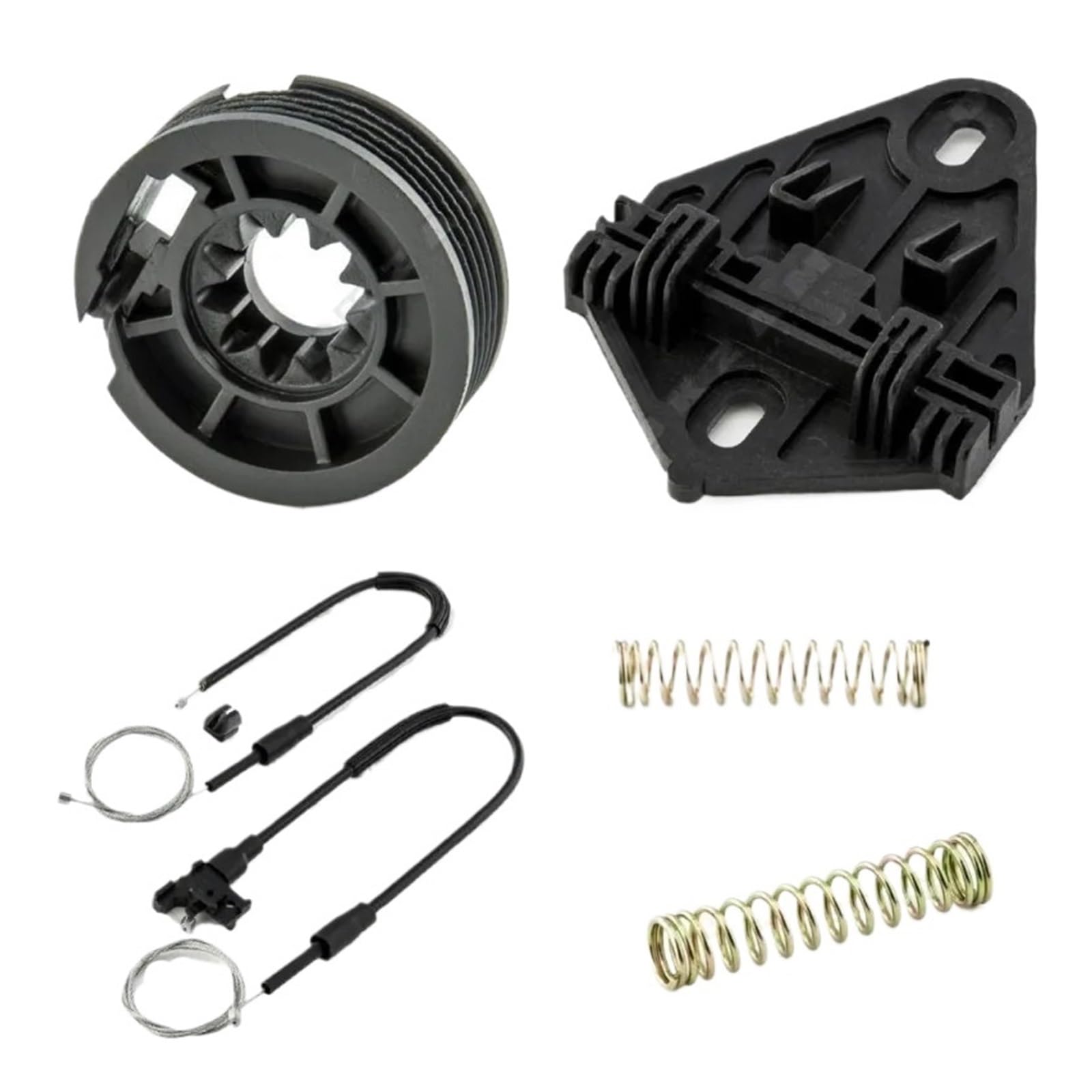 Sauanmnktp Rear-Right Window Winder Repair Kit For Megane I 1995-2003 Window Regulator Repair Kit Clips