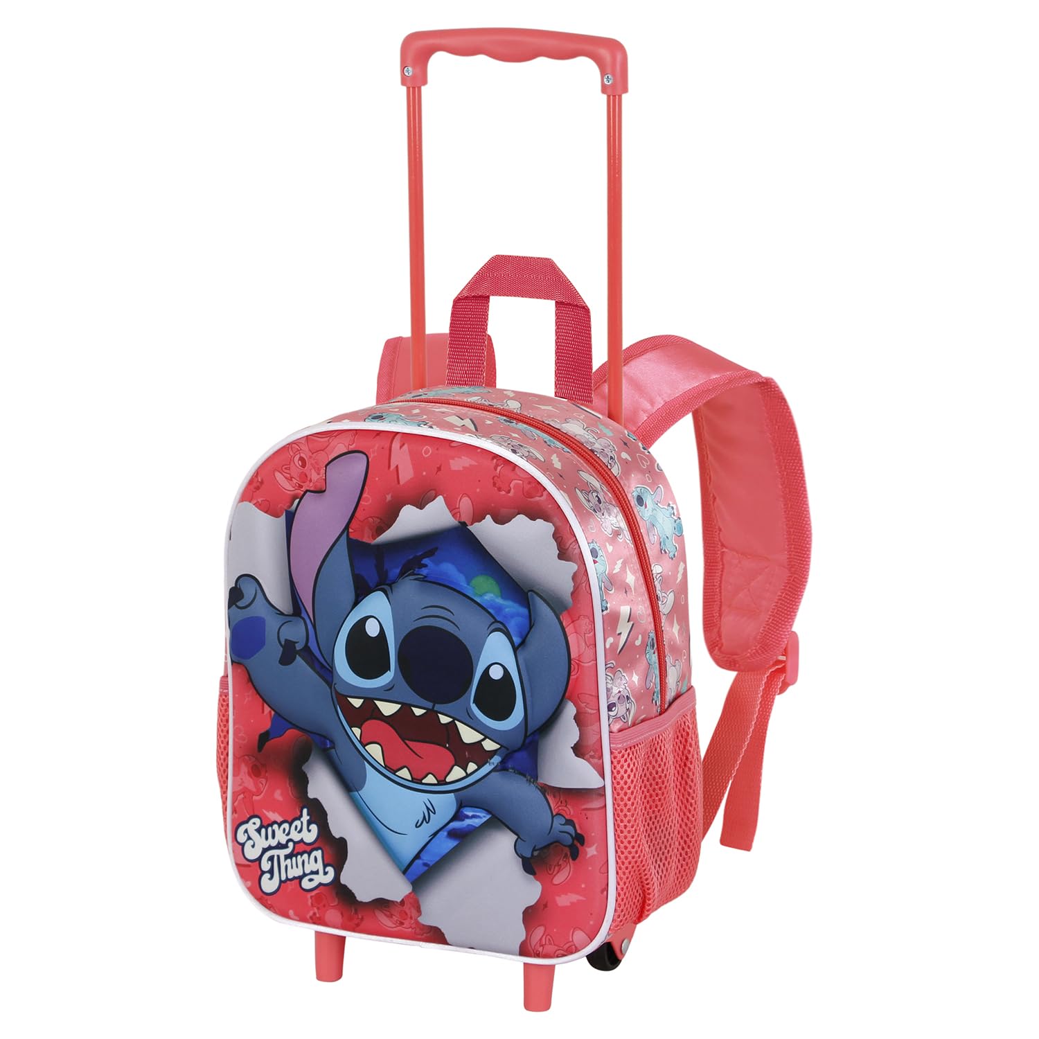 Disney Mochila 3d Con Ruedas Pequeña Mochila 3D con Ruedas Pequeña Unisex niños (Pack de 1)