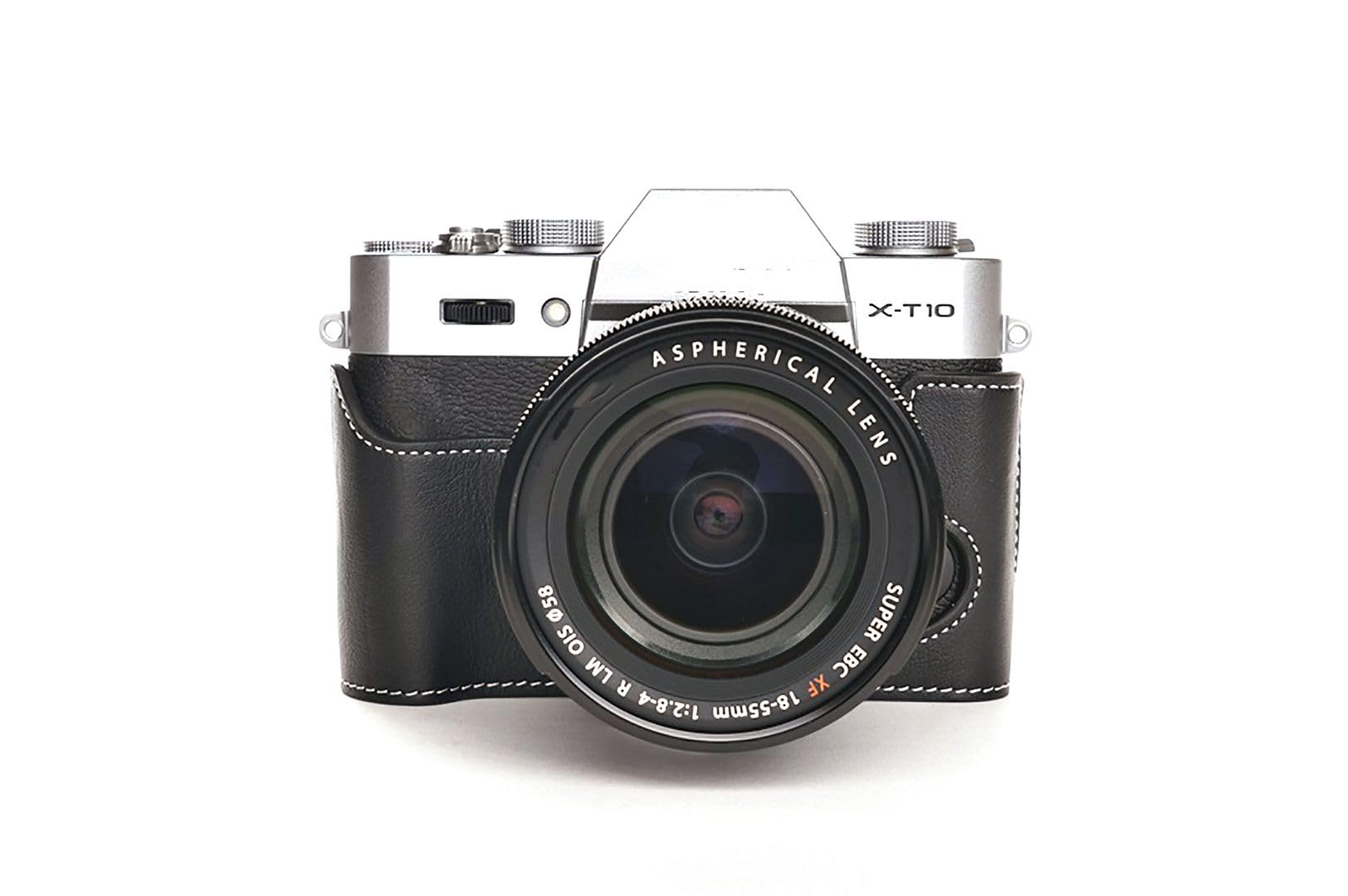 Amazon.com: Handmade Genuine Real Leather Half Camera Case Bag