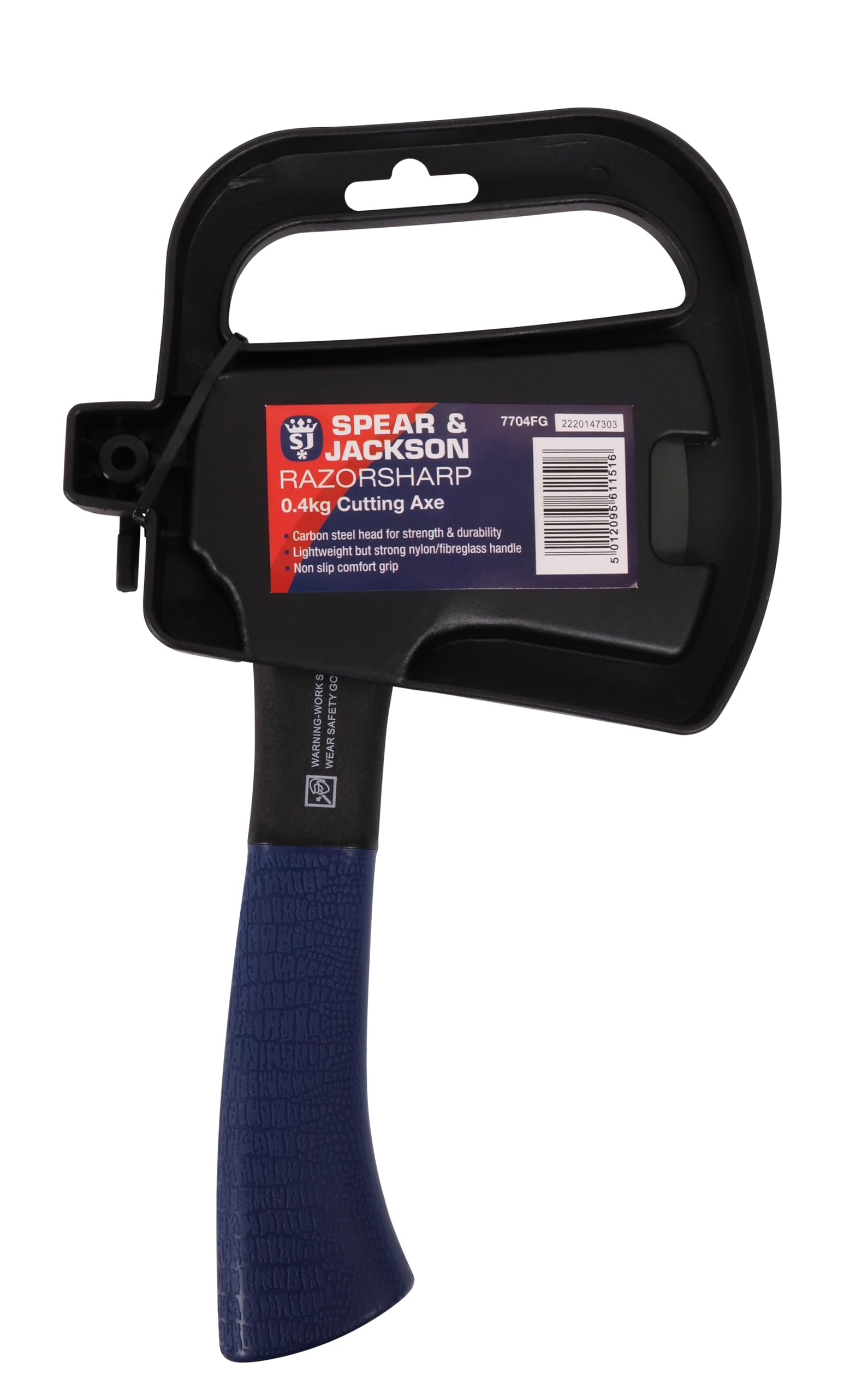 Spear & Jackson 7704FG Hacha de 0,4 kg con mango de fibra de vidrio