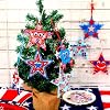 JULBEAR 418pcs 4th of July Star Foam Craft, Patriotic Self-Adhesive Glitter Foam Stickers Crafts Kit for Independence Day Patriotic Party Favors Kids Classroom Activity Decorations Supplies #2