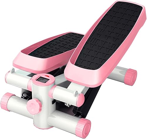 Miniatura 9 de YSUEFIJO Máquina paso a paso para el hogar, mini máquina de ejercicio escalonada, equipo de fitness antideslizante, altura ajustable resistente,