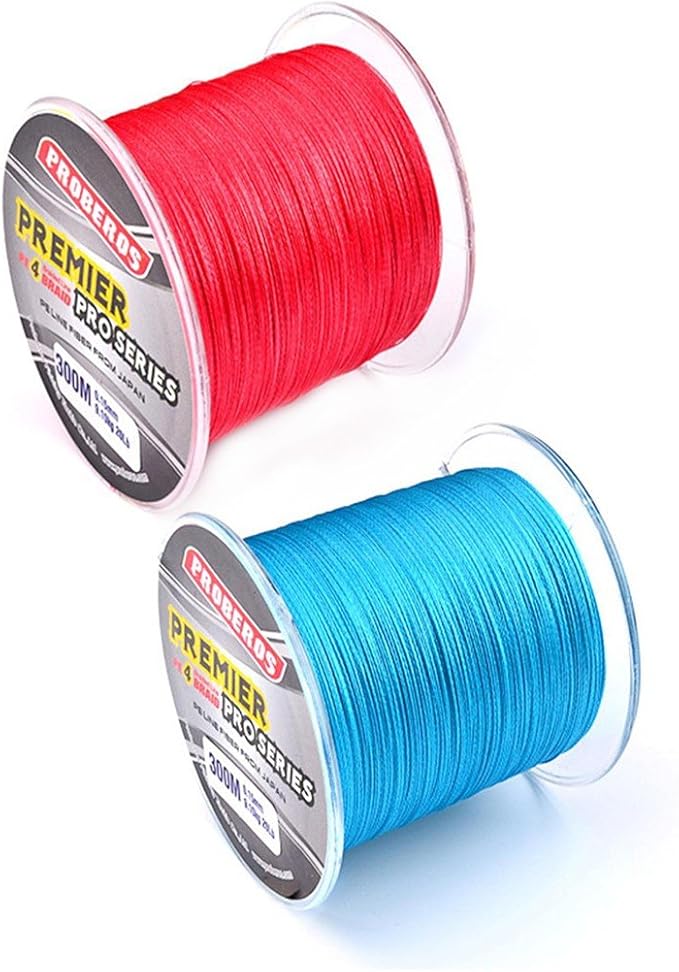 Amazon Co Jp Posmant アウトドア 釣り Peライン 釣り糸 ナイロン糸 5色 マルチカラー 青 緑 灰 赤 黄 2編 300m 高強度 高感度 特殊コーティング A D ペット用品