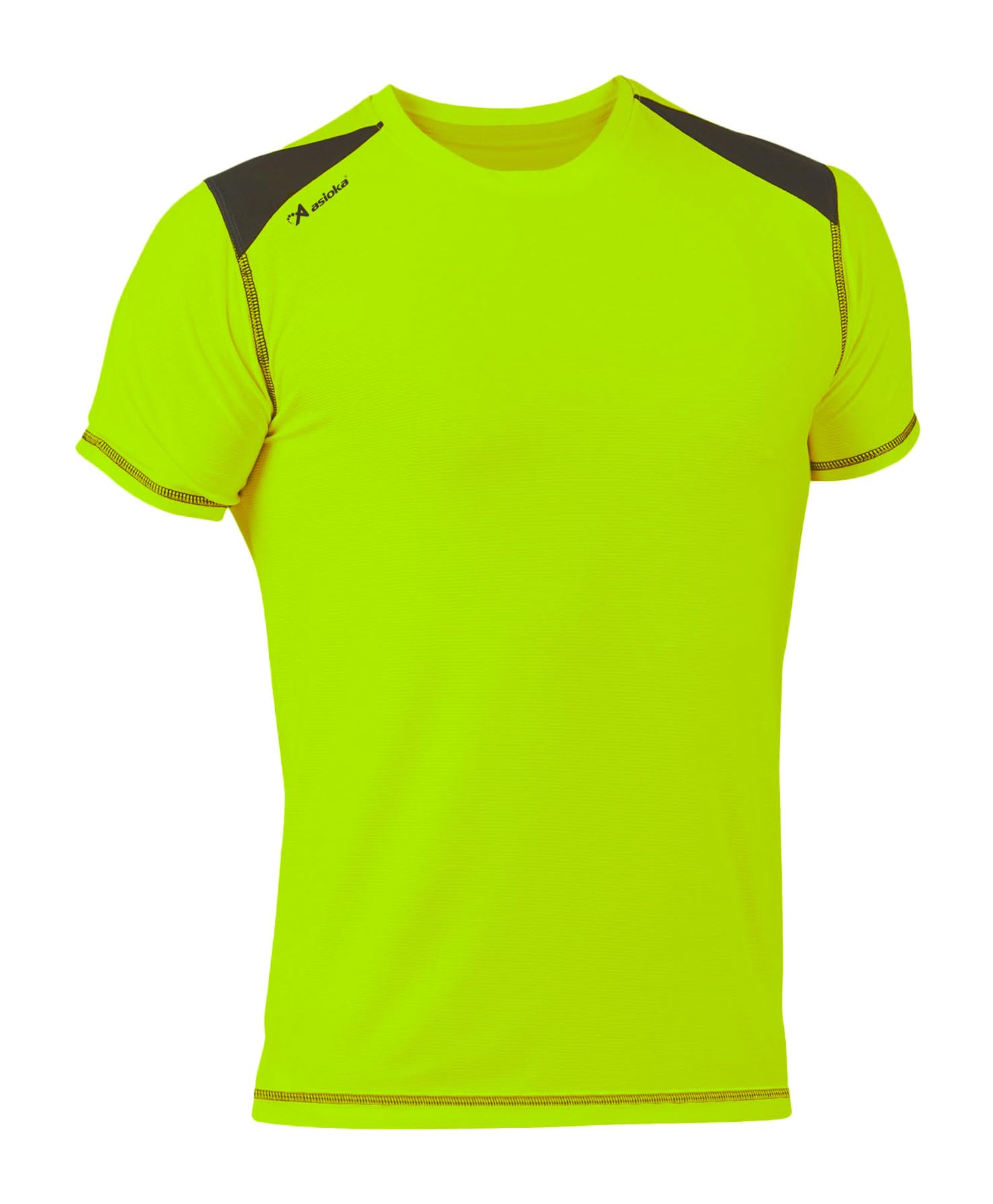 Asioka 182/17 Camiseta técnica combinada Unisex para Adultos de m/Corta Unisex Adulto