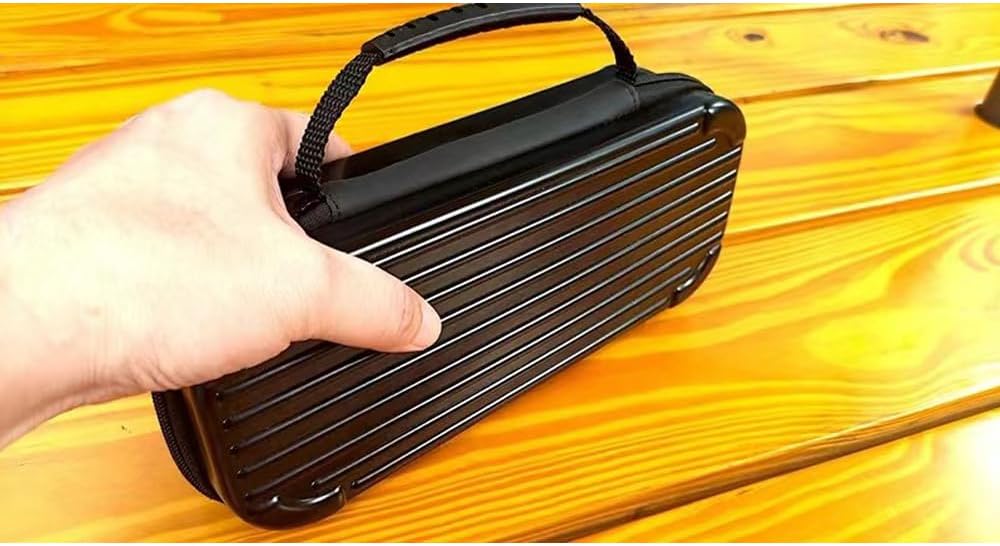 Carrying Case Bag Compatible for GPD Win 4, Travel Carry Storage Bag for Handheld Gaming Console Accessories Waterproof Portable Shell Box Protective Hard EVA Cover Pouch Sleeve