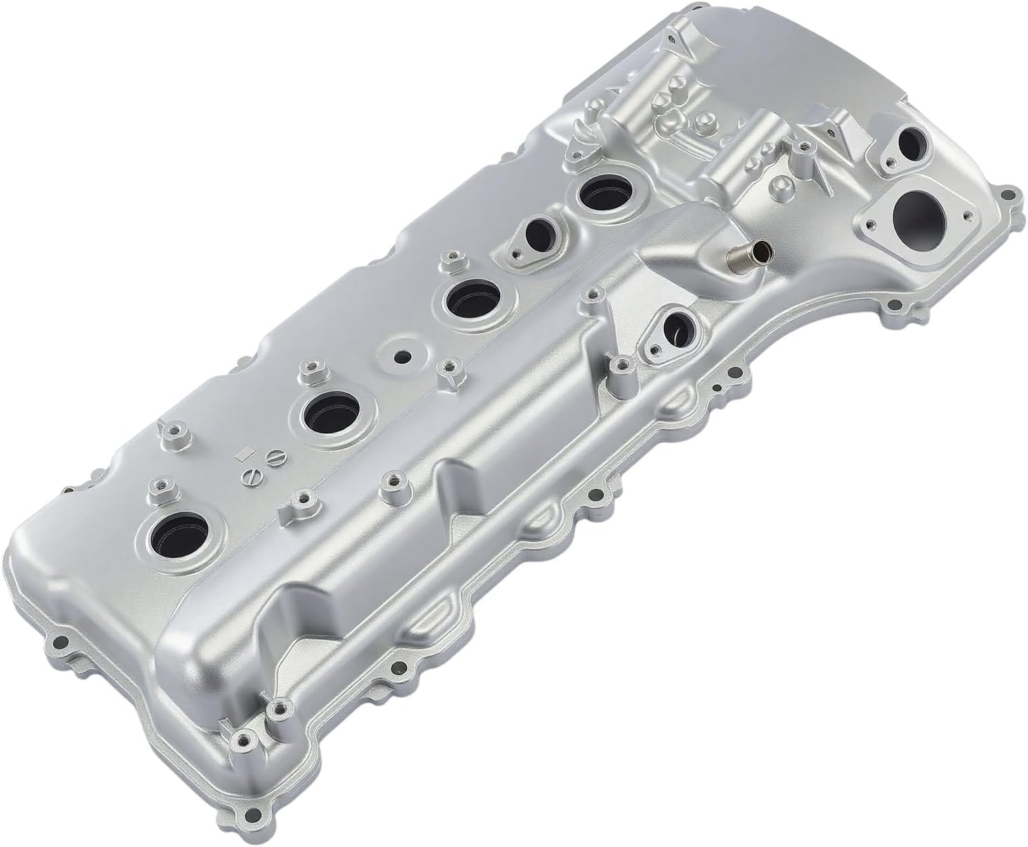 A-Premium Upgraded Aluminum Left Engine Valve Cover with Gasket Compatible with Toyota Tundra 2007-2013, Sequoia 2008-2011, Land Cruiser 2008-2011/2013-2021 & Lexus LX570 2008-2011/2013-2021, 5.7L