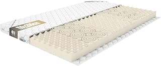 REM-SEN Matratzen Topper Matratzentopper 110x200cm Höhe 7 cm Härtegrad 4 (H4) Mattress Feste Topper aus Polyurethanschaum mit Massageprofil, Dreilagige Membranhülle Für Sofa, bet, Öko-Tex Zertifiziert
