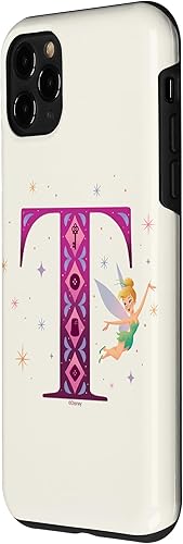 Miniatura 2 de iPhone 11 Pro Disney Alphabet Monogram Peter Pan Letra T para funda Tinker Bell