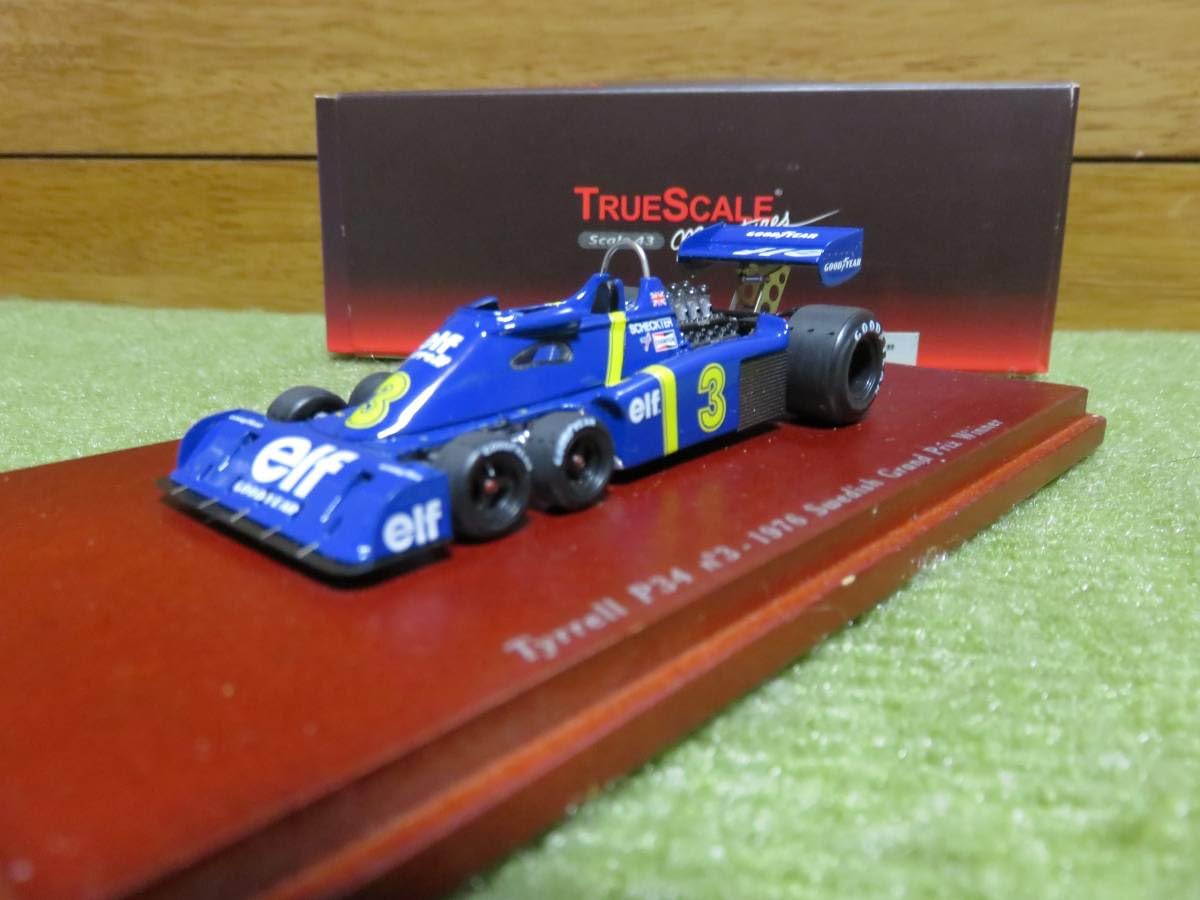 Amazon | TSM (トゥルースケール) 1/43 ティレル P34 (#3) 1976年