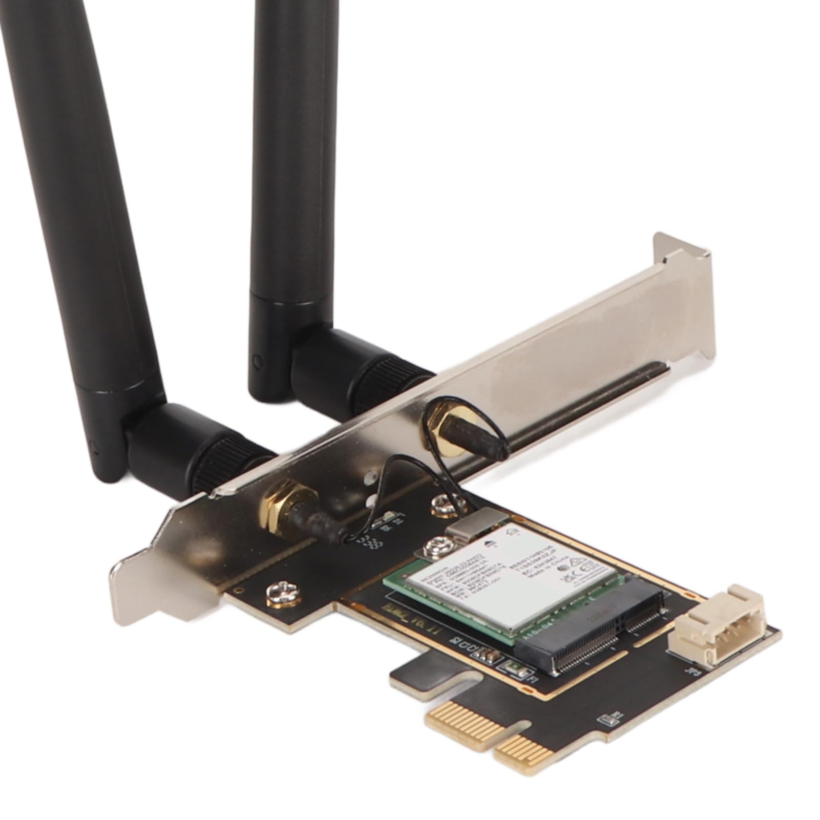 Scheda PCIe WIFI 7 per PC Desktop, Scheda WIFI 7 2.4G 5G 6G Tri Band Scheda di Rete Interna Adattatore Wireless 8774Mbps Adattatore Scheda di Rete Wireless per PC Desktop