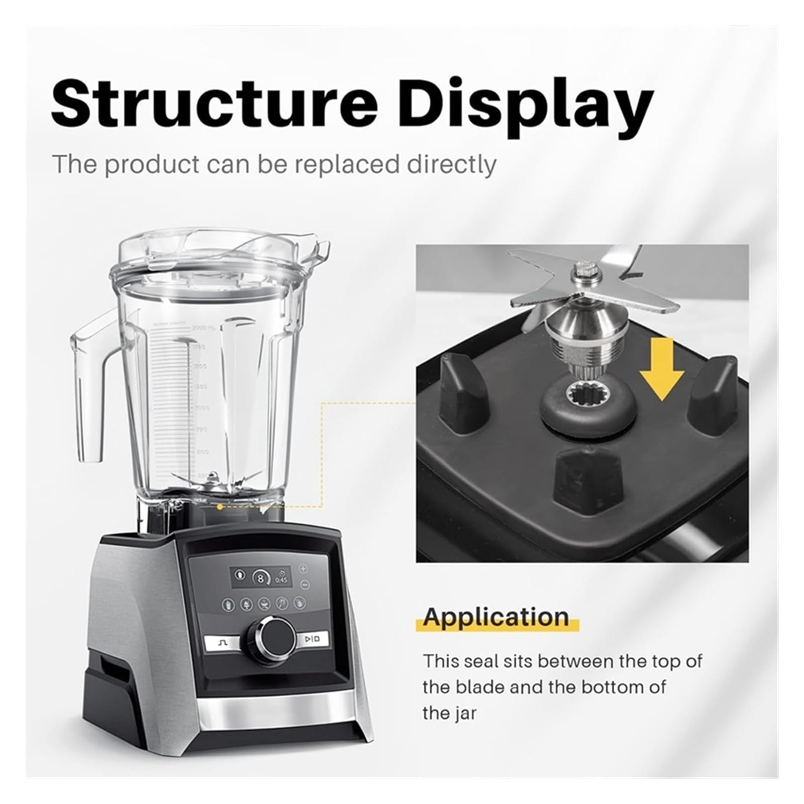 Amazon.co.jp : ブレード交換用 バイタミックス ブレンダー