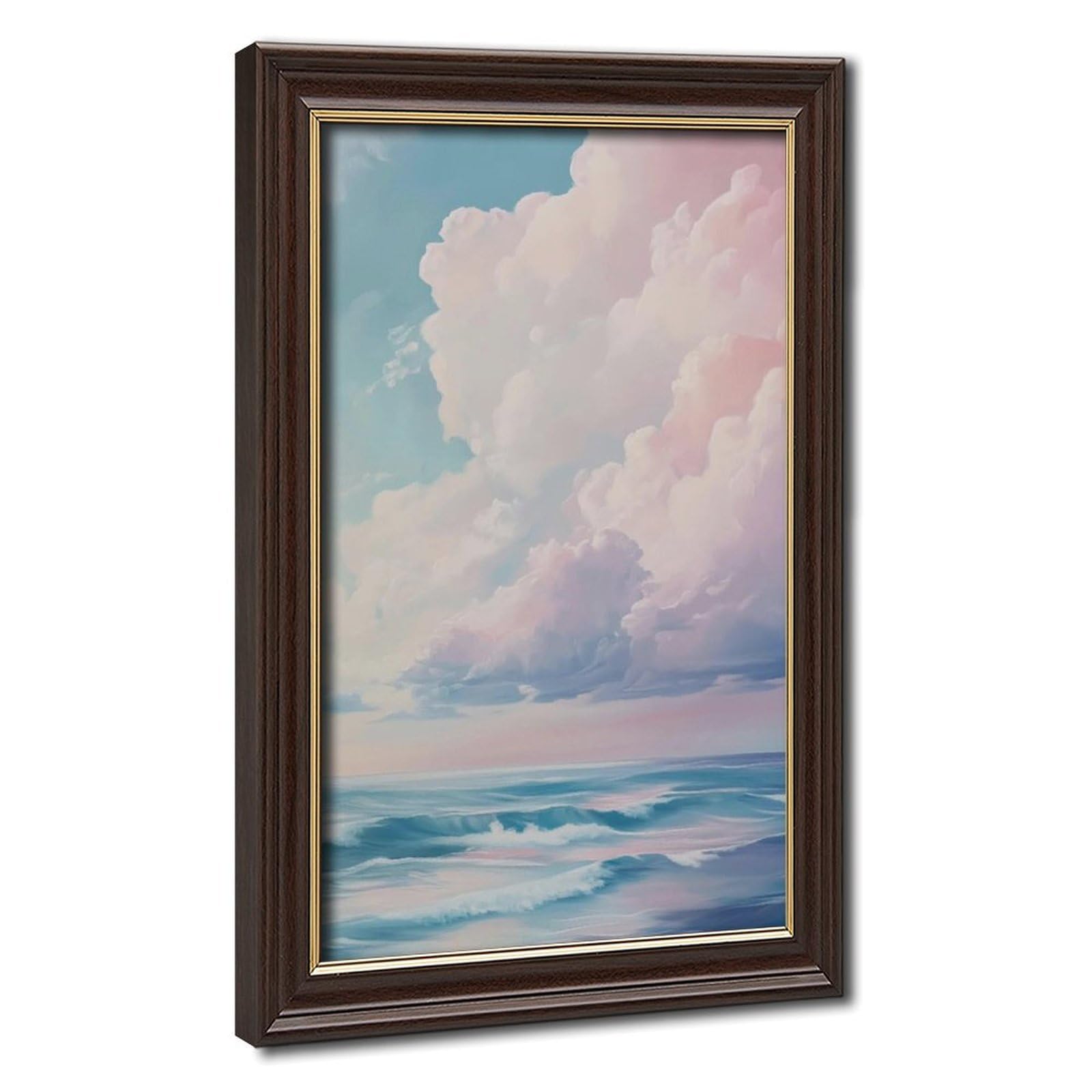 Bareronor Ocean Cloud Poster Canvas Poster Bedroom Decor Landscape Office Room Decor Gift 20" L X 30" W