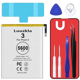 Compatible with Pixel 3 Battery, 5600mAh (New Upgrade) Super Capacity Battery Compatible with Google Pixel 3 G013A 823-00073-01, with Full Tool Kits-24 Months Service - Amazon product rated Grade A