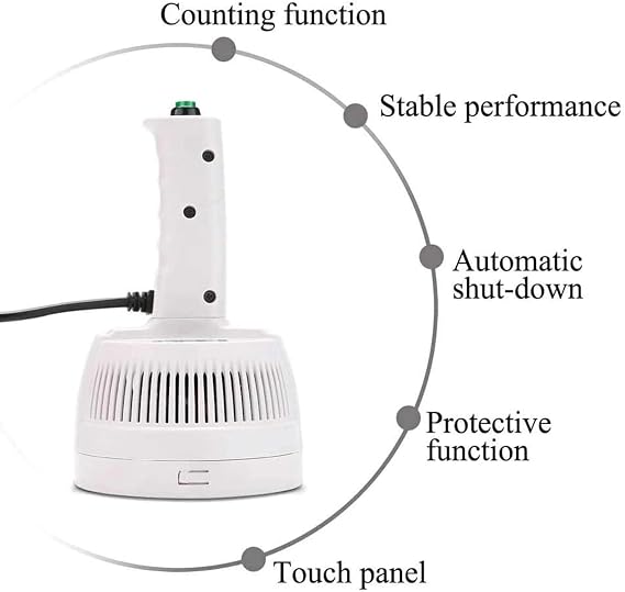 Handheld Sealing Machine,portable Electromagnetic Induction Sealer, with Counting Function Power & Time Adjustable for Diameter 20-100mm Plastic Glass Bottles Caps
