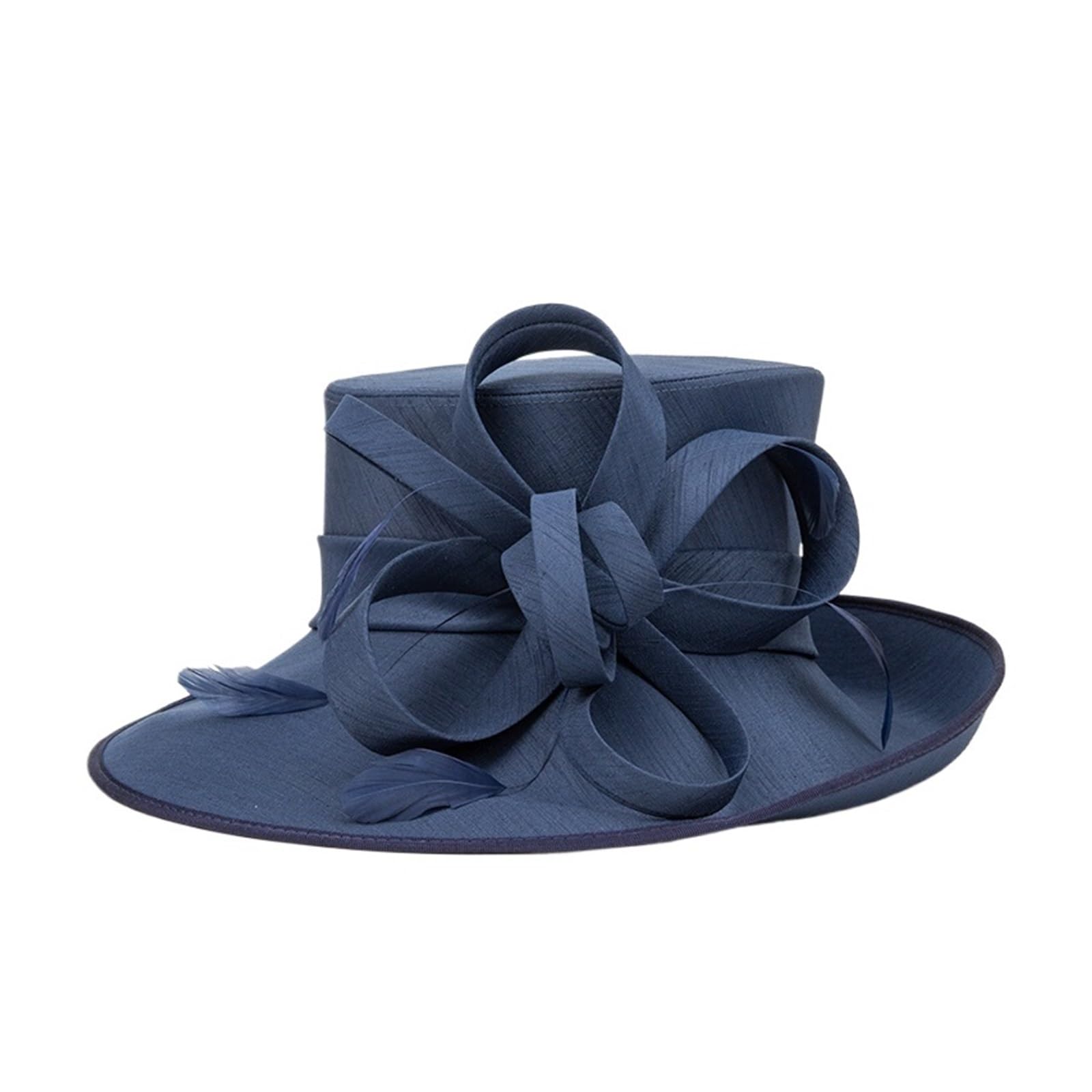 Cappello da Sposa Cappello da Chiesa Verde Donna, Elegante Cappello a Cilindro for Fotografia, for Banchetto, Matrimonio, Cerimonia per Le Donne